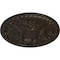Ekena Millwork Tristan Ceiling Medallion (Fits Canopies up to 5 1/2"), Hand-Painted Stone Hearth, 26"OD x 3"P CM26TNSHF - alternate 2